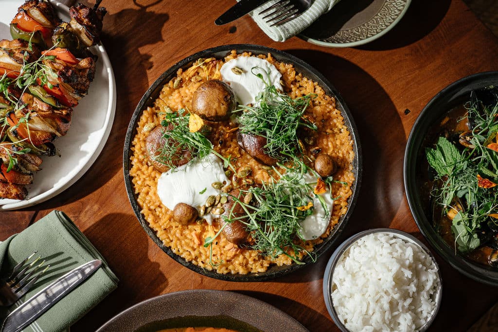 Mushroom Rice — Calasparra & confit mushrooms